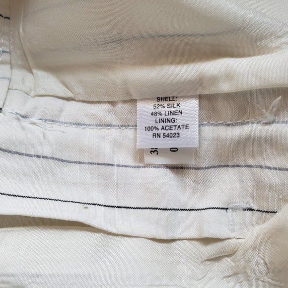 Banana Republic Martin Linen Blend Trousers - Picture 7 of 7